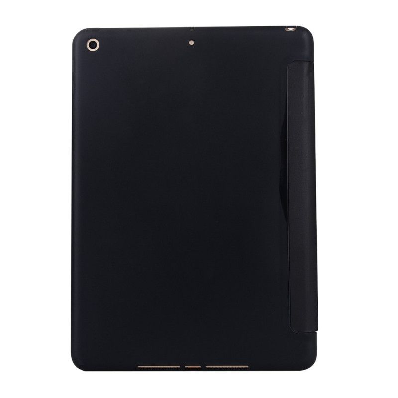 Smart Fodral iPad 10.2" (2019) (2020) Svart Silikonimitationsläder