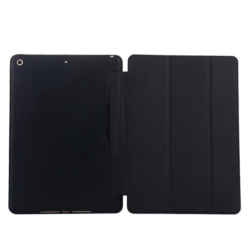 Smart Fodral iPad 10.2" (2019) (2020) Svart Silikonimitationsläder