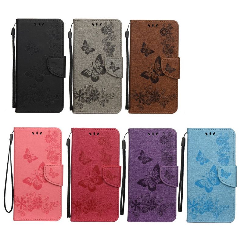 Fodral Oppo Reno 6 5g Splendid Strap Butterflies