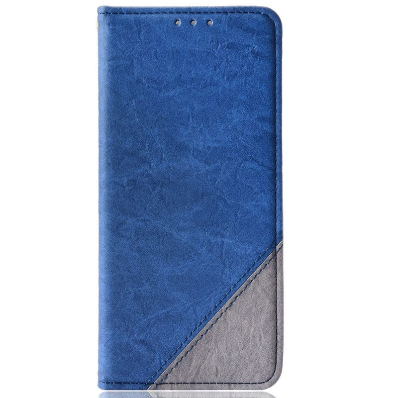 Folio-fodral Oppo Reno 6 5g Konstläder Bicolor Oblique