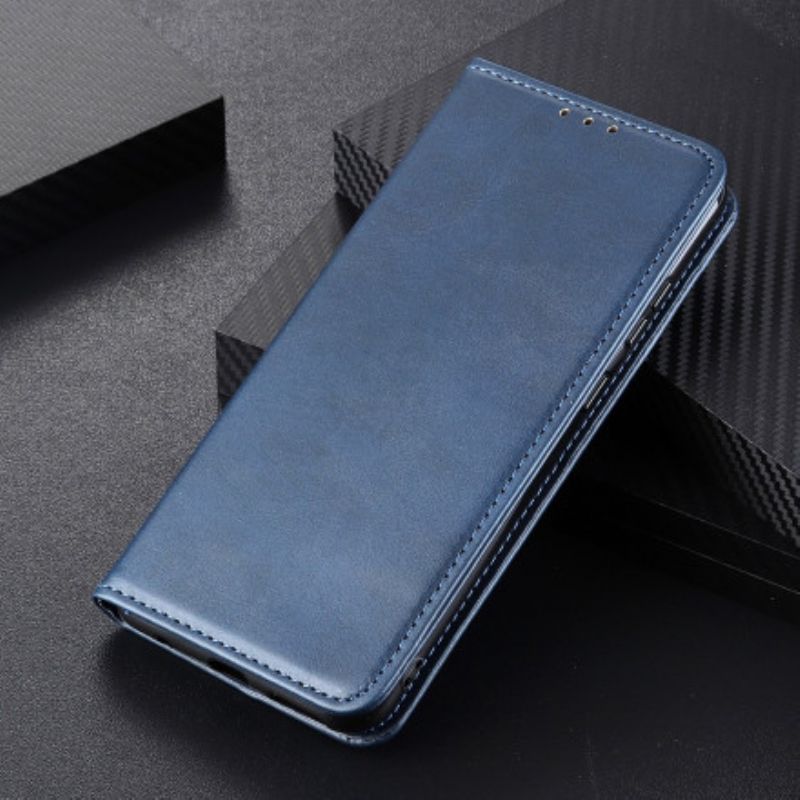 Folio-fodral Oppo Reno 6 5g Split Leather Elegance