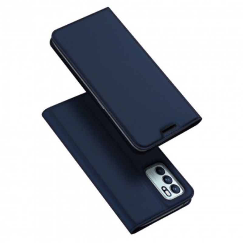 Folio-fodral Oppo Reno 6 5g Telefonfodral Magnetisk Dux Ducis