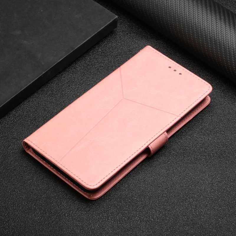 Läderfodral Oppo Reno 6 5g Telefonfodral Style Läder Geo Y Design