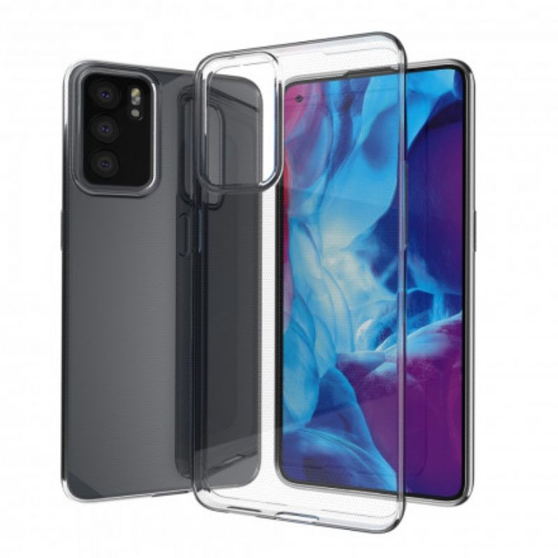 Skal För Oppo Reno 6 5g Flexibel Transparent