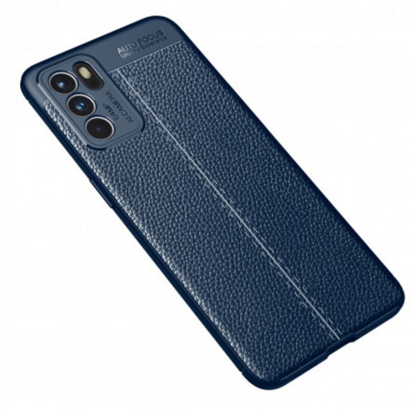 Skal Oppo Reno 6 5g Litchi-lädereffekt