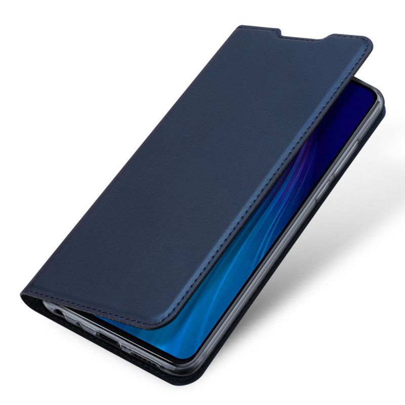 Folio-fodral för Xiaomi Redmi Note 8T Svart Pro Dux Ducis Hud