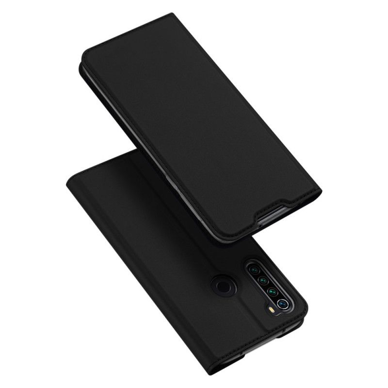 Folio-fodral för Xiaomi Redmi Note 8T Svart Pro Dux Ducis Hud