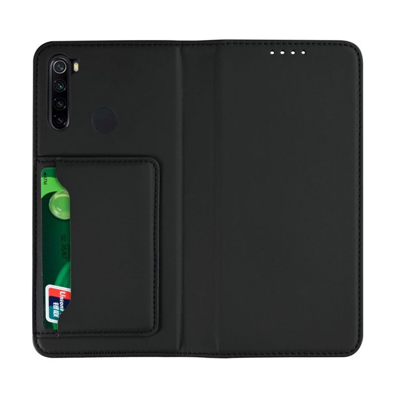 Folio-fodral Xiaomi Redmi Note 8T Svart Stödkorthållare