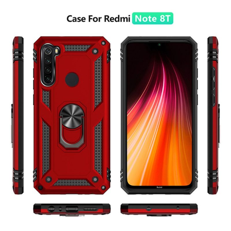 Skal för Xiaomi Redmi Note 8T Svart Premiumring