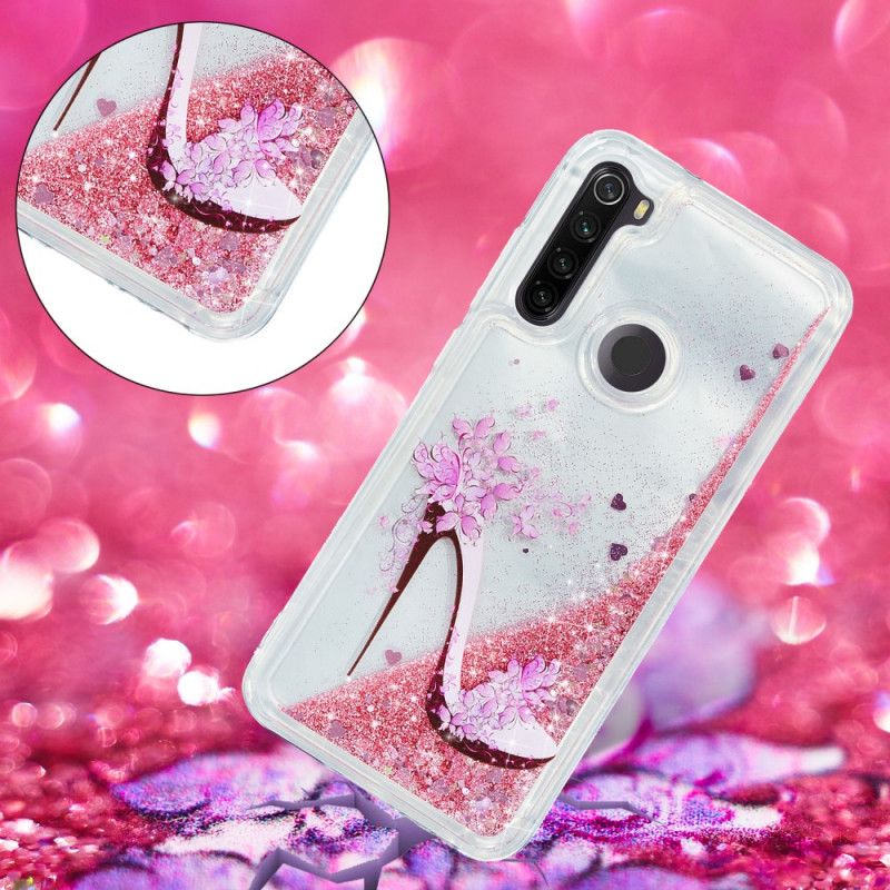 Skal Xiaomi Redmi Note 8T Glitterpump