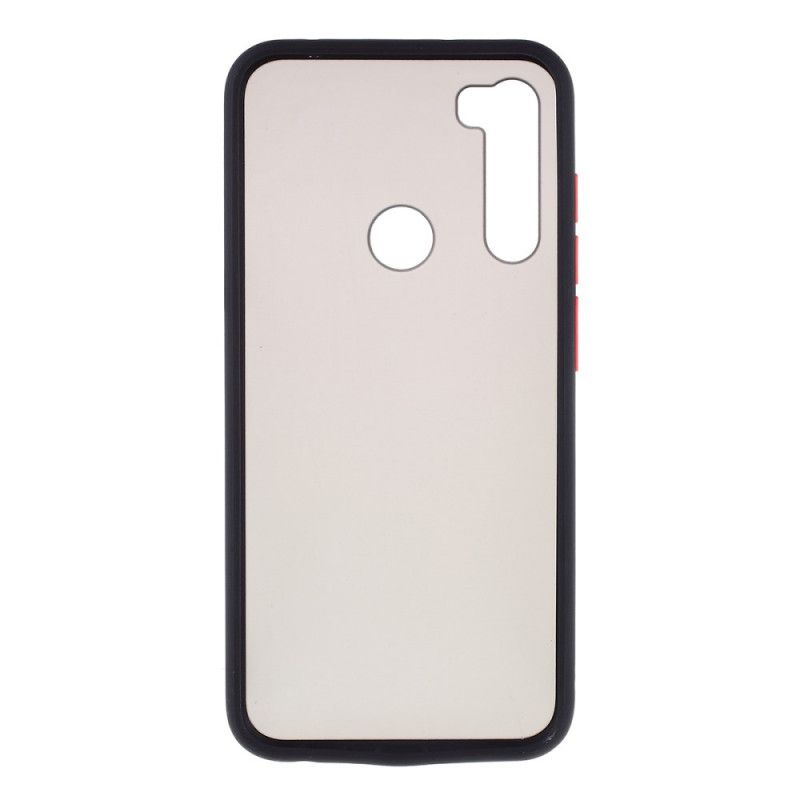 Skal Xiaomi Redmi Note 8T Svart Hybrid Silikonfälg Design