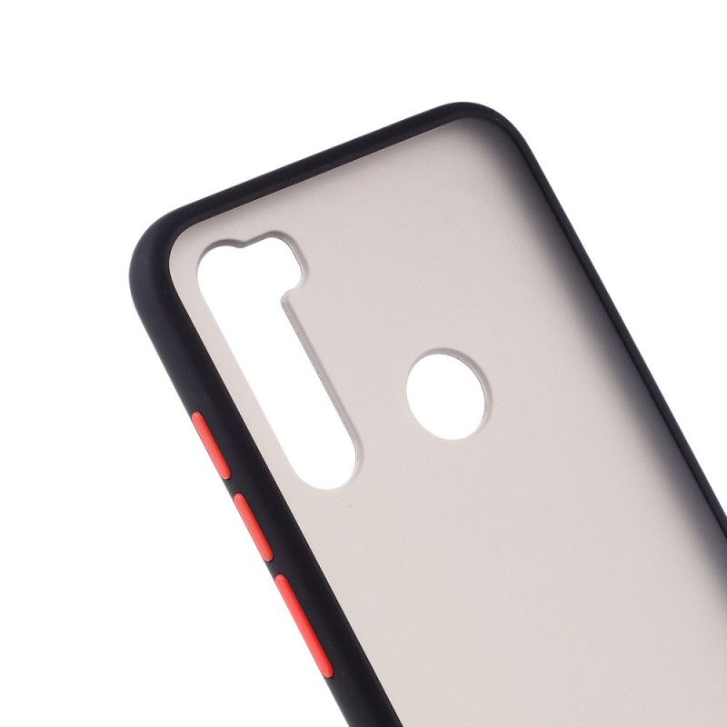 Skal Xiaomi Redmi Note 8T Svart Hybrid Silikonfälg Design