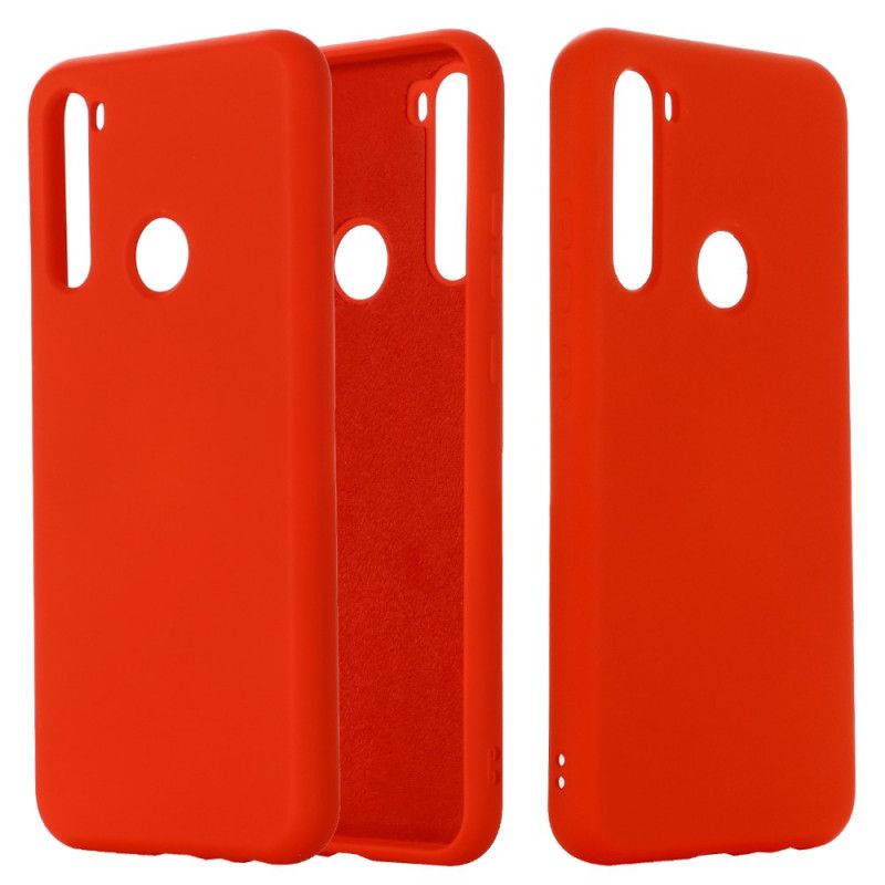 Skal Xiaomi Redmi Note 8T Svart Mobilskal Silikonvätska