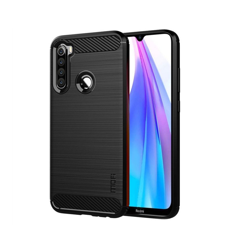 Skal Xiaomi Redmi Note 8T Svart Mofi Borstat Kolfiber