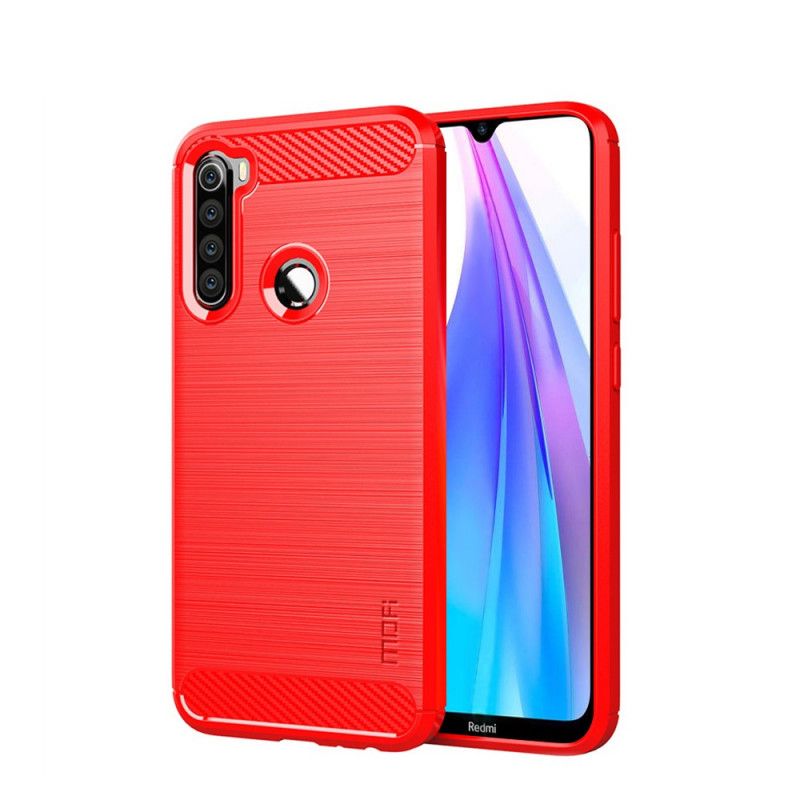 Skal Xiaomi Redmi Note 8T Svart Mofi Borstat Kolfiber