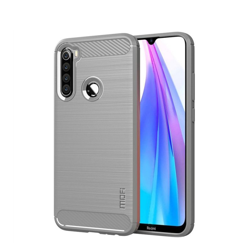 Skal Xiaomi Redmi Note 8T Svart Mofi Borstat Kolfiber