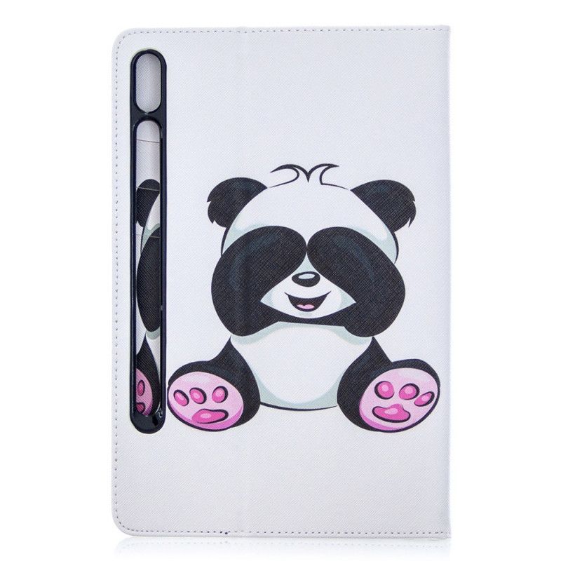 Case Samsung Galaxy Tab S7 Mobilskal Rolig Panda