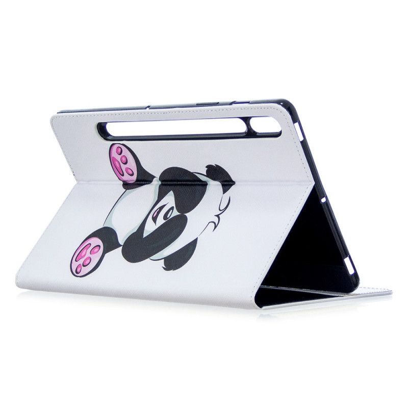 Case Samsung Galaxy Tab S7 Mobilskal Rolig Panda