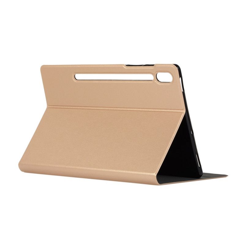 Case Samsung Galaxy Tab S7 Svart Konstläder