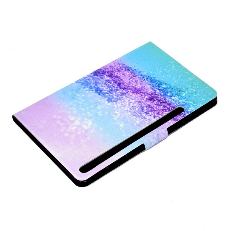 Fodral för Samsung Galaxy Tab S7 Rosa Glänsande Paljetter