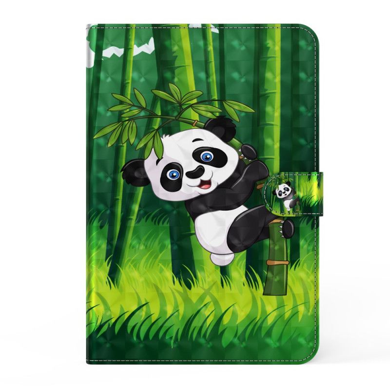 Fodral Samsung Galaxy Tab S7 Panda Konstläderfodral