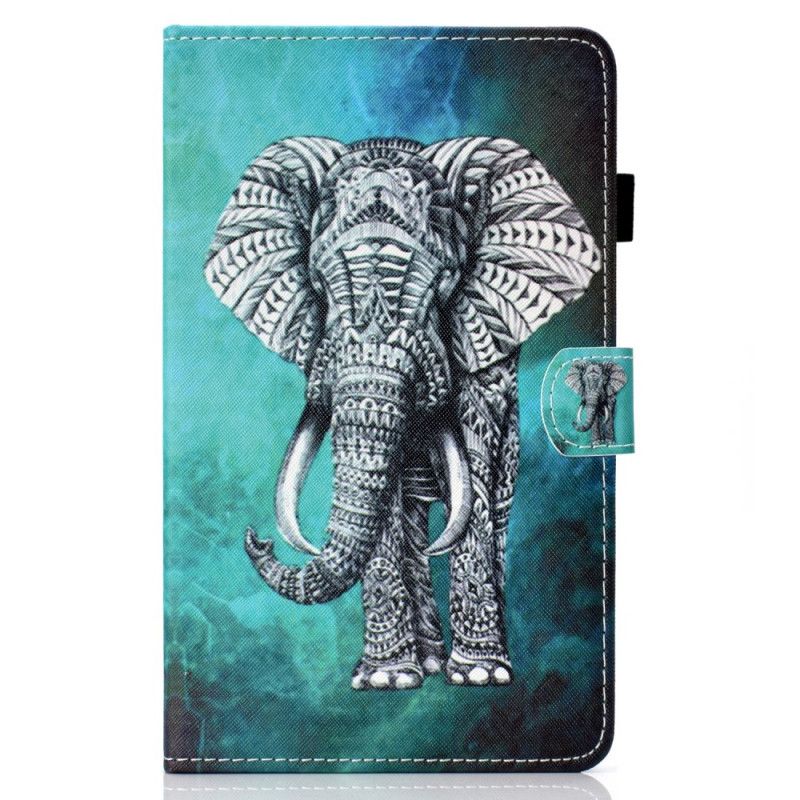 Läderfodral Samsung Galaxy Tab S7 Mobilskal Stamelefant