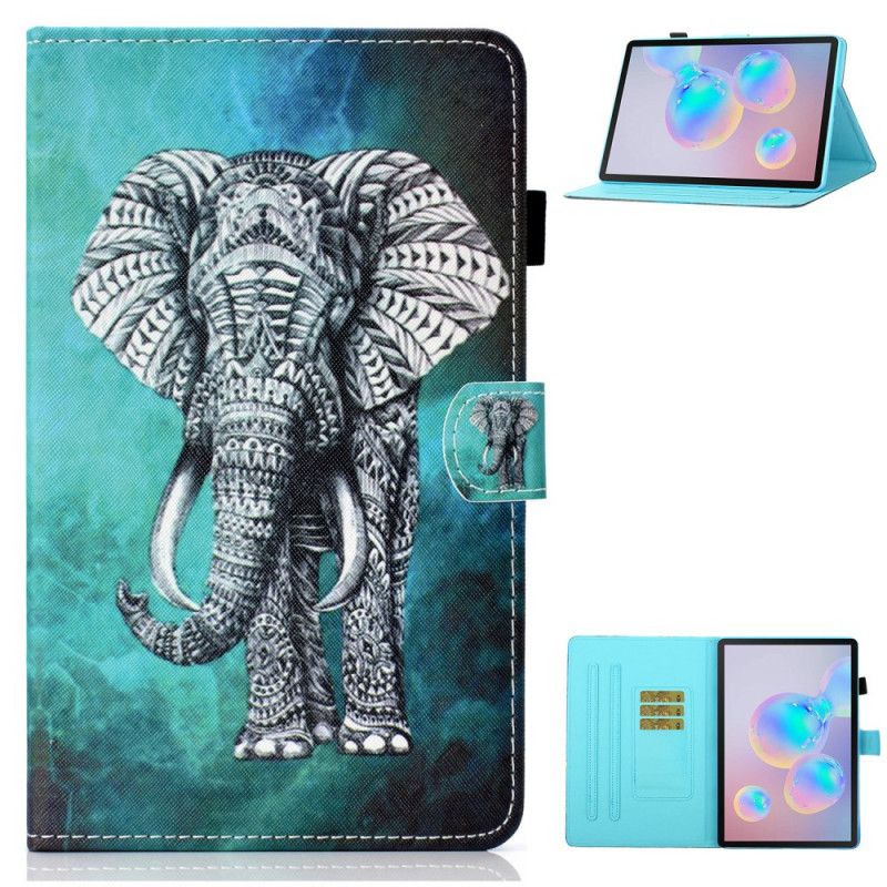 Läderfodral Samsung Galaxy Tab S7 Mobilskal Stamelefant