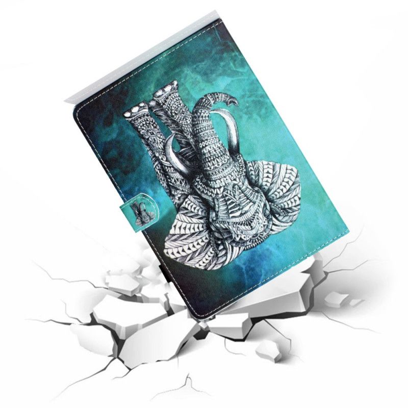 Läderfodral Samsung Galaxy Tab S7 Mobilskal Stamelefant