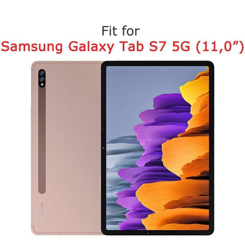 Skal för Samsung Galaxy Tab S7 Transparent Frostat