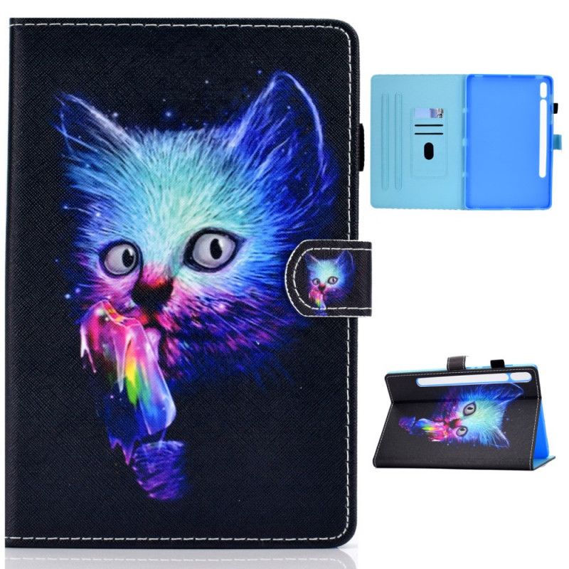 Skyddsfodral Samsung Galaxy Tab S7 Psykokatt