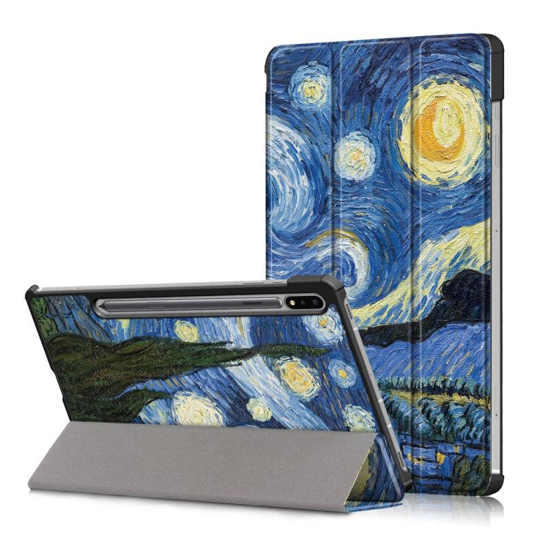 Smart Fodral Samsung Galaxy Tab S7 Förstärkt Van Gogh