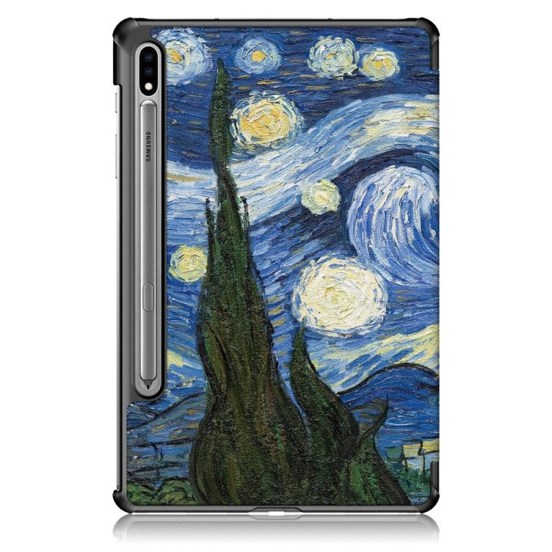 Smart Fodral Samsung Galaxy Tab S7 Förstärkt Van Gogh