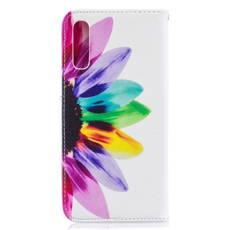 Fodral för Samsung Galaxy A50 Akvarellblomma