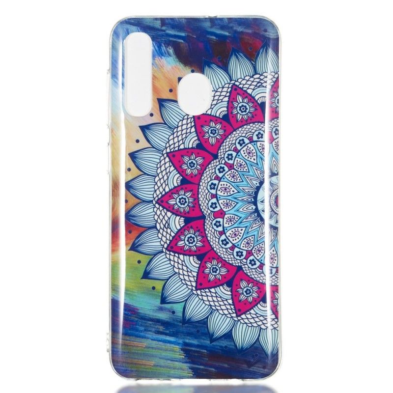 Skal för Samsung Galaxy A50 Fluorescerande Mandala