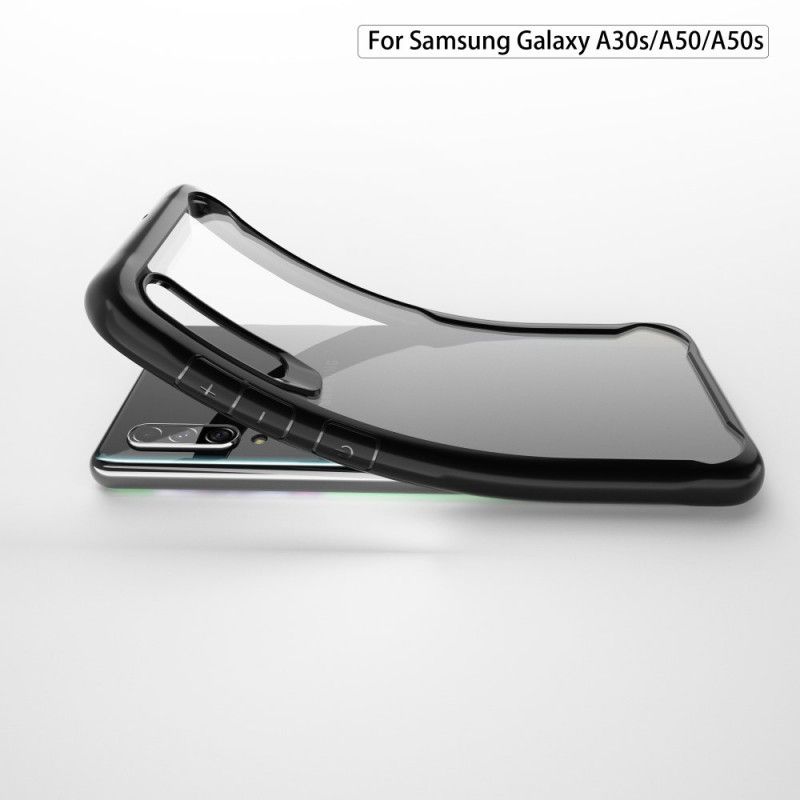 Skal för Samsung Galaxy A50 Svart Fasad Kanthybrid