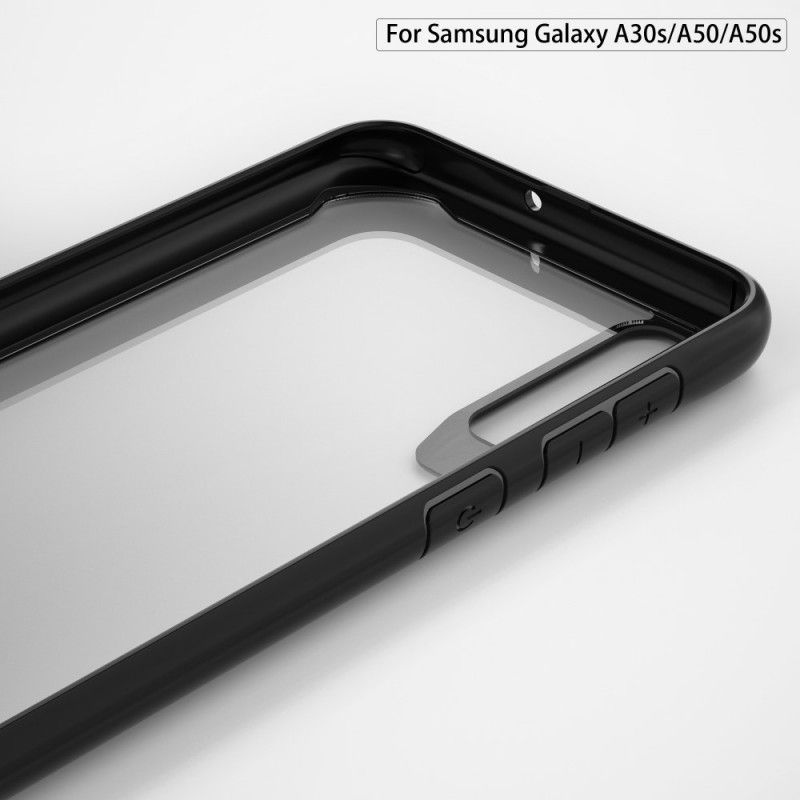 Skal för Samsung Galaxy A50 Svart Fasad Kanthybrid