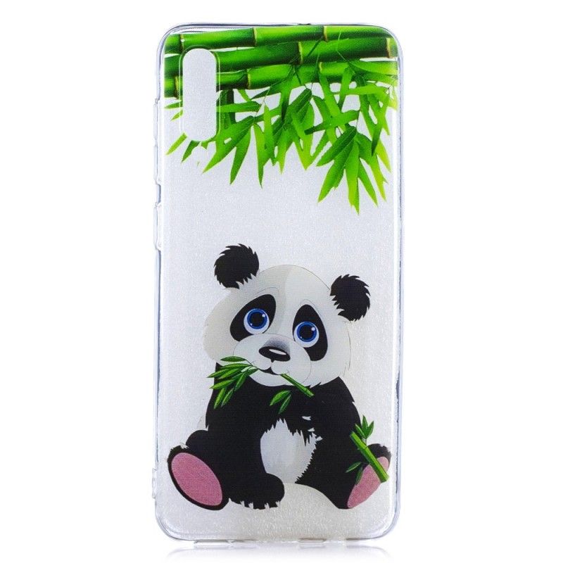 Skal för Samsung Galaxy A50 Transparent Pandaät