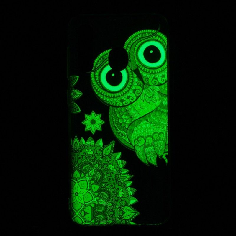 Skal Samsung Galaxy A50 Fluorescerande Mandalauggla