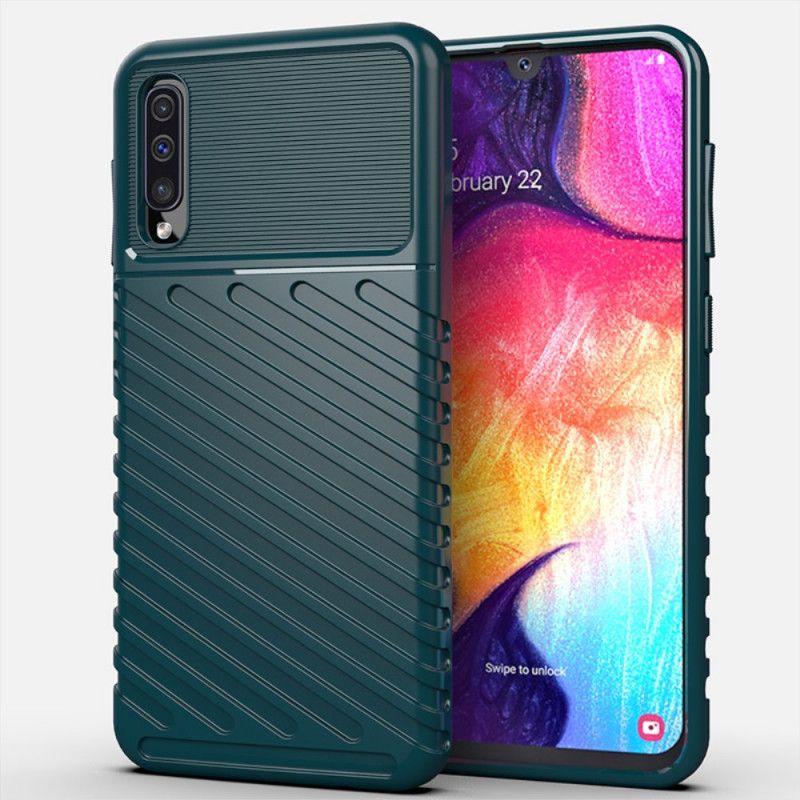 Skal Samsung Galaxy A50 Svart Åskserie