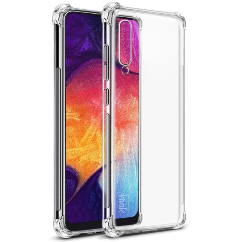 Skal Samsung Galaxy A50 Transparent Imak Hudkänsla