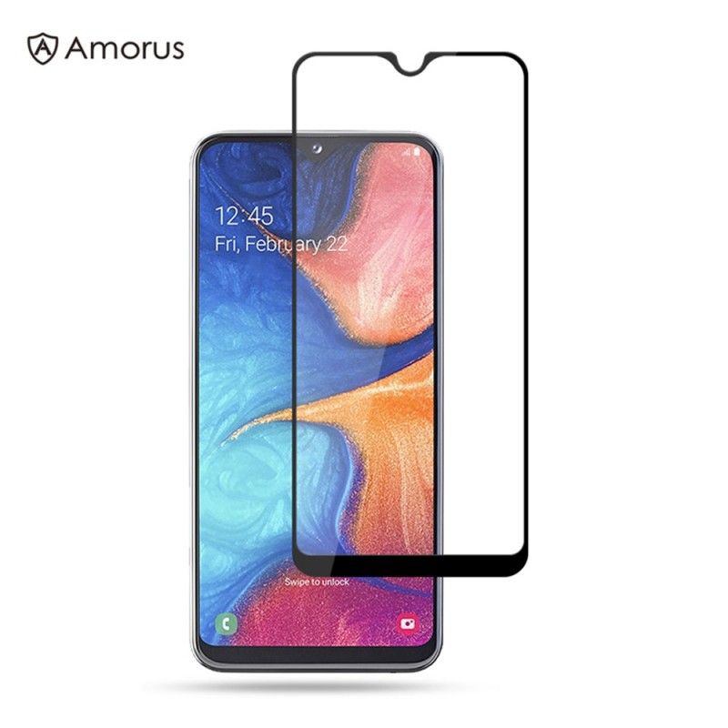 Härdat Glasskydd För Skärmen På Samsung Galaxy A20e Amorus