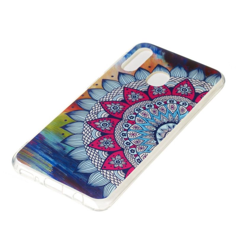 Skal Samsung Galaxy A20e Fluorescerande Mandala