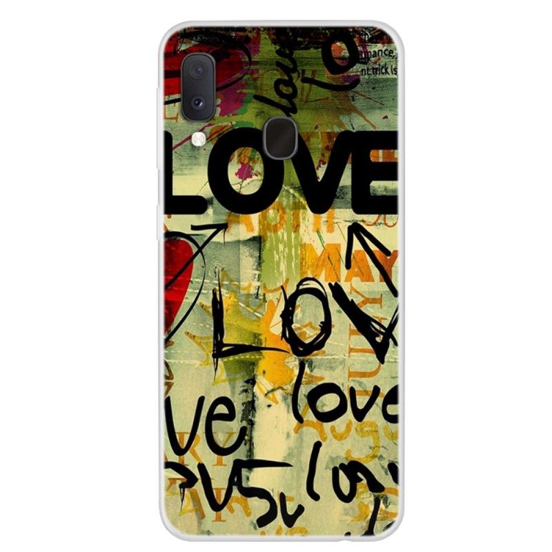 Skal Samsung Galaxy A20e Kärlek Och Kärlek