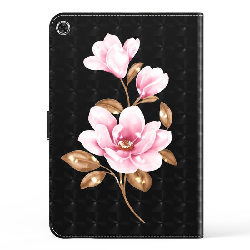 Faux Leather Cover Samsung Galaxy Tab A8 (2021) Trädblommor