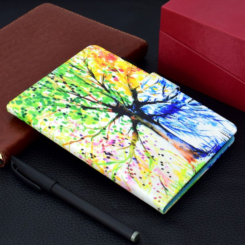 Fodral För Samsung Galaxy Tab A8 (2021) Akvarellträd