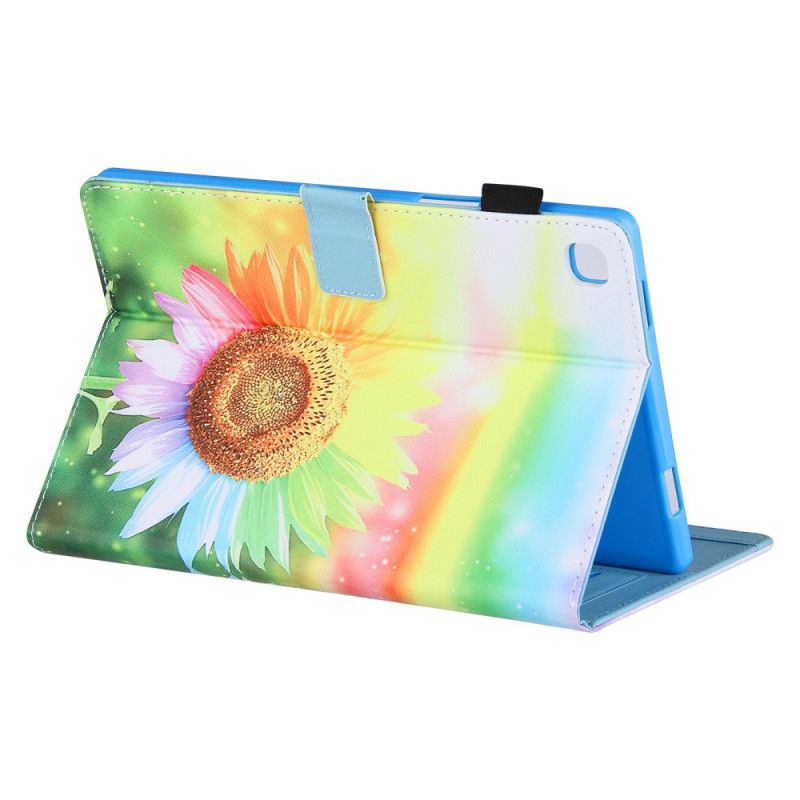 Fodral För Samsung Galaxy Tab A8 (2021) Blommor I Solen