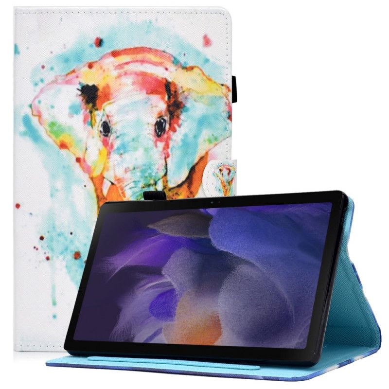 Fodral Samsung Galaxy Tab A8 (2021) Akvarellelefant