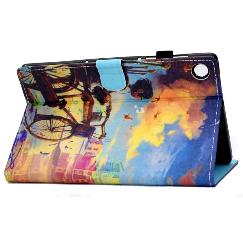 Fodral Samsung Galaxy Tab A8 (2021) Bike Art