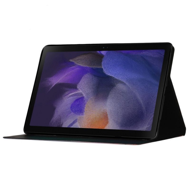 Fodral Samsung Galaxy Tab A8 (2021) Blommor Blommor Blommor