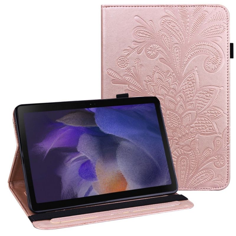 Fodral Samsung Galaxy Tab A8 (2021) Blomsterdesign